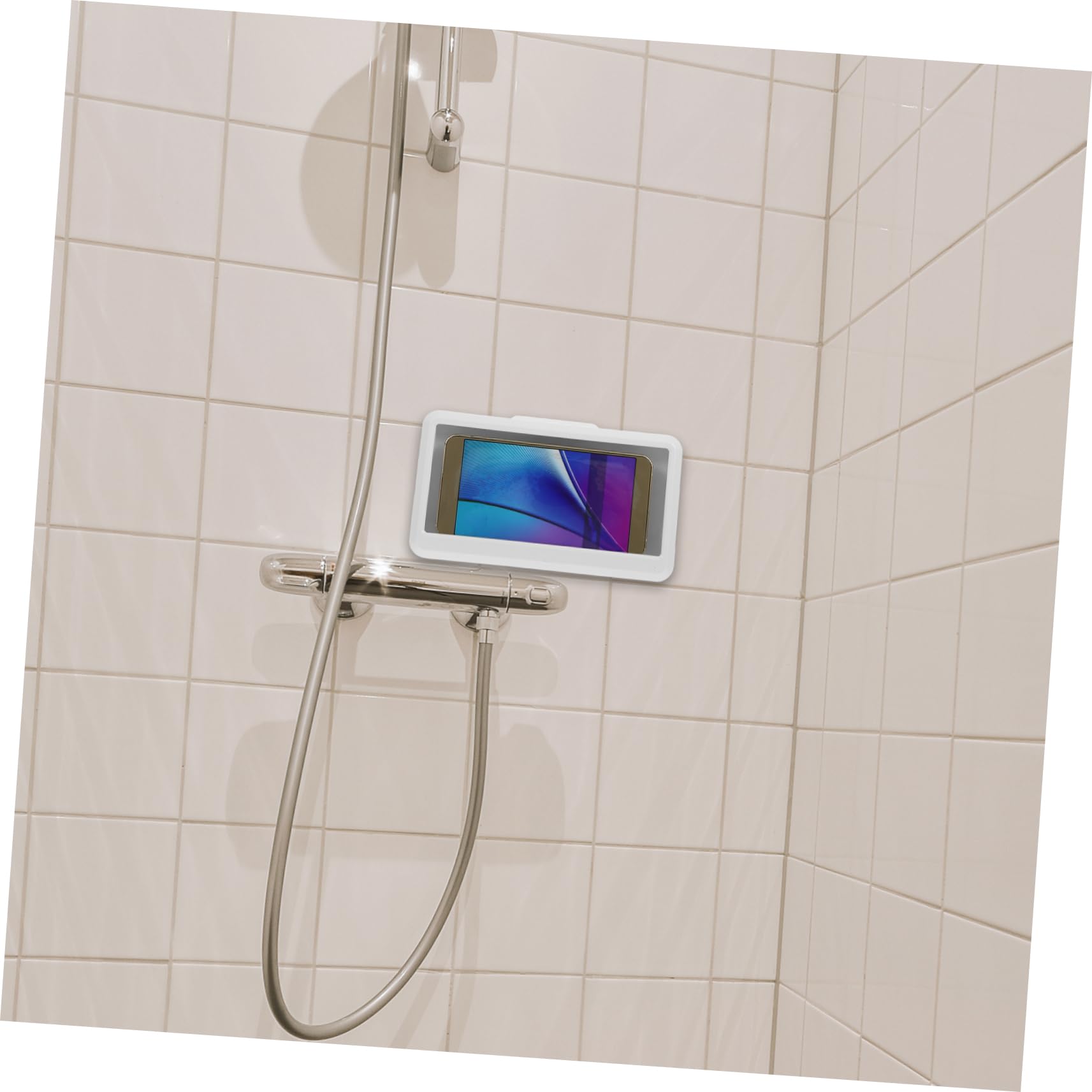 Gadpiparty 5stücke Wasserdichtes Handycase Für Badezimmer Wandmontage Berührbar Drehbar Für Entspannte Video-nutzung Der Dusche Kompatibel Mit Smartphones Elegantes Design