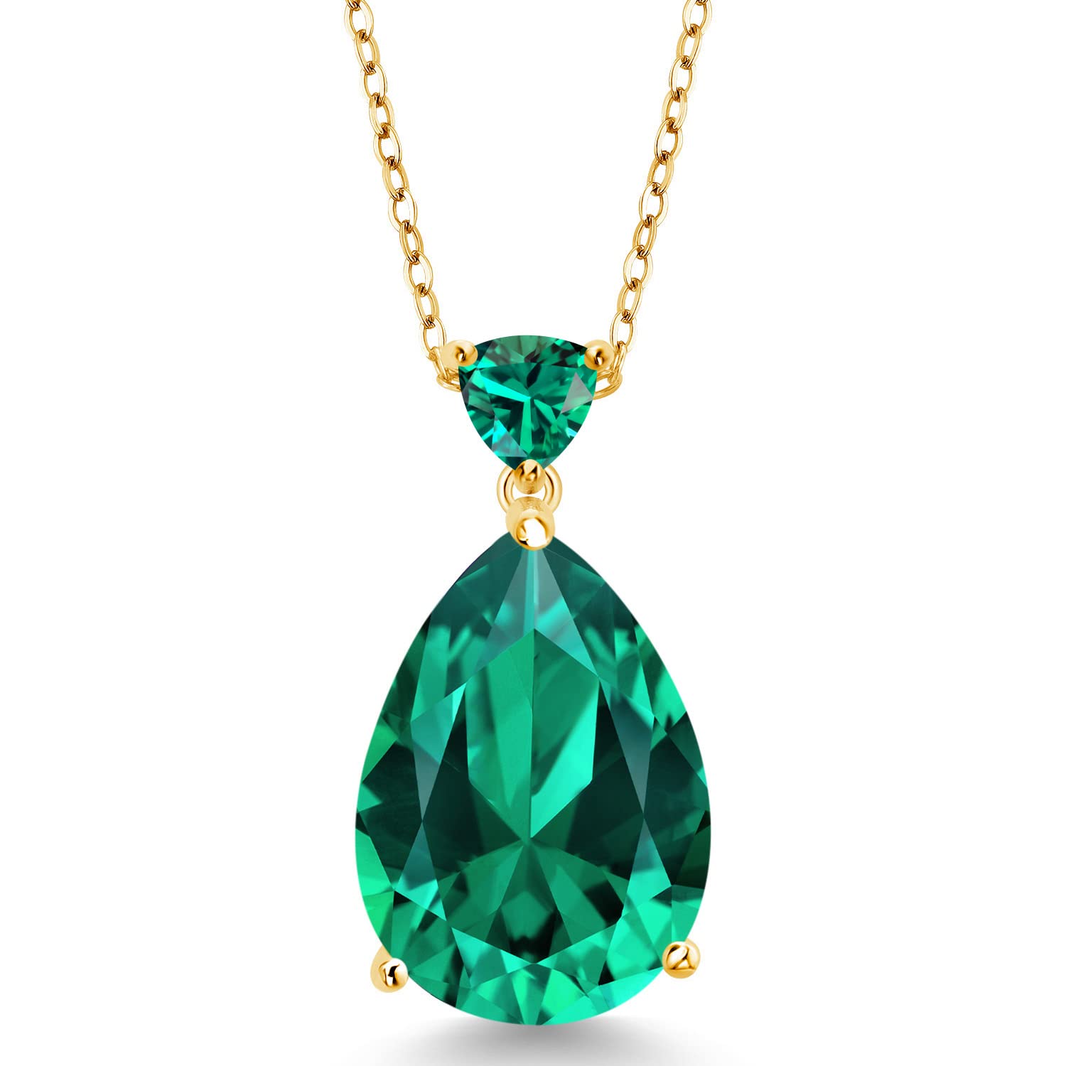 R*い様 Gem Stone King エメラルド　ペンダントネックレス Amazon.co.jp: [Gem Stone King] 1.55カラット ネックレス
