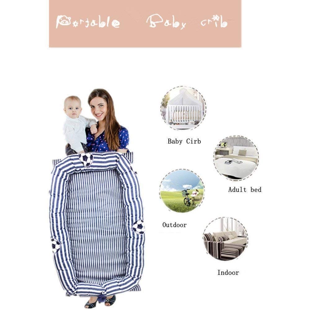 Featured Product Abreeze Baby Bassinet for Bed Baby Nest-Animals Printed Baby Lounger - Breathable Co-Sleeping Baby Bed - 100% Cotton Portable Crib for Bedroom/Travel 0-24 Months 🛒 Crazy Deals Abreeze Baby Bassinet for Bed Baby Nest-Animals Printed Baby Lounger - Breathable Co-Sleeping Baby Bed - 100% Cotton Portable Crib for Bedroom/Travel 0-24 Months