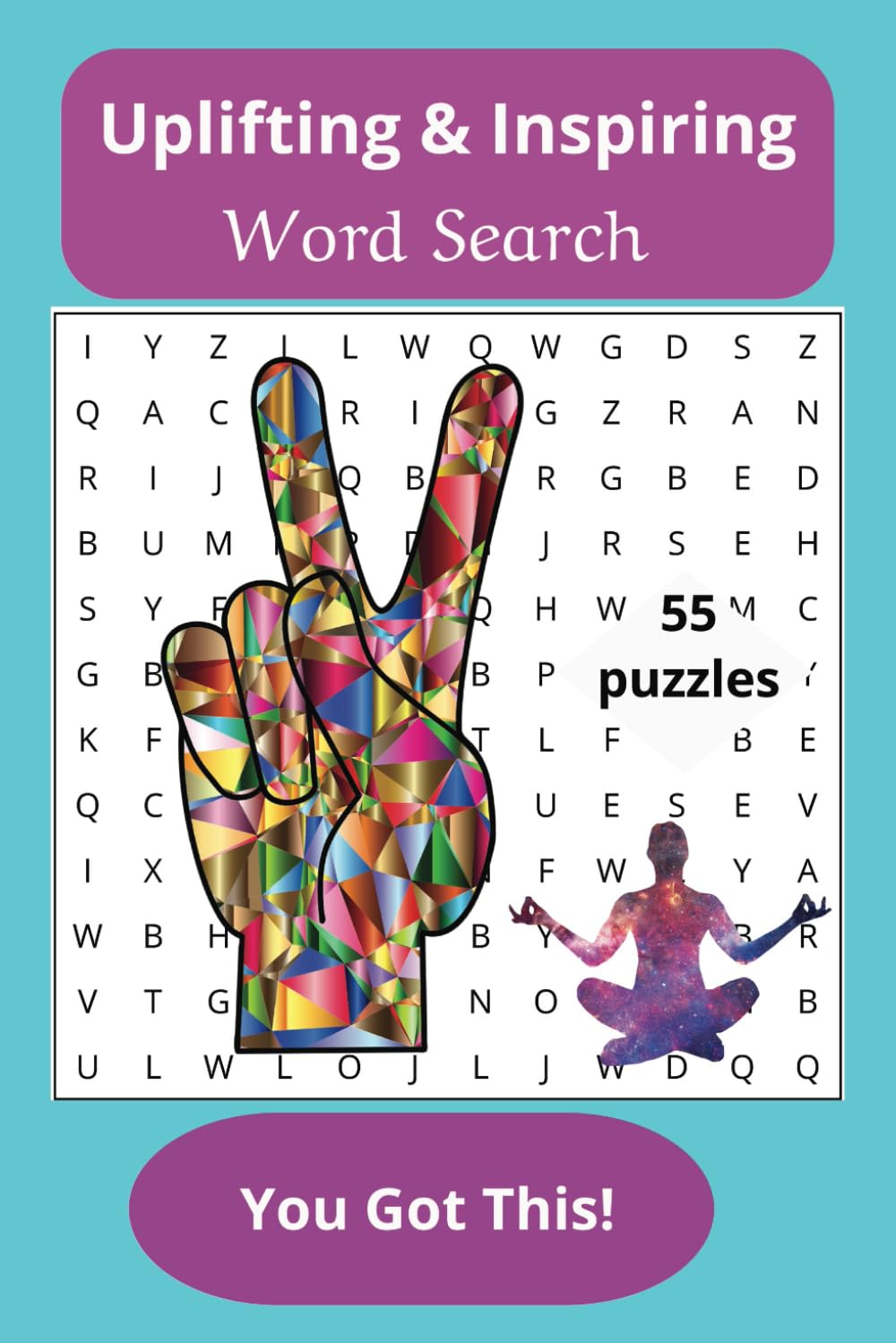 Uplifting & Inspiring Word Search for Adults, Teens & Seniors: Print Word Search Puzzle.: Dive into a world of inspiration with this uplifting 55-word ... Relaxed with Good Vibes. Great Gift Idea!
