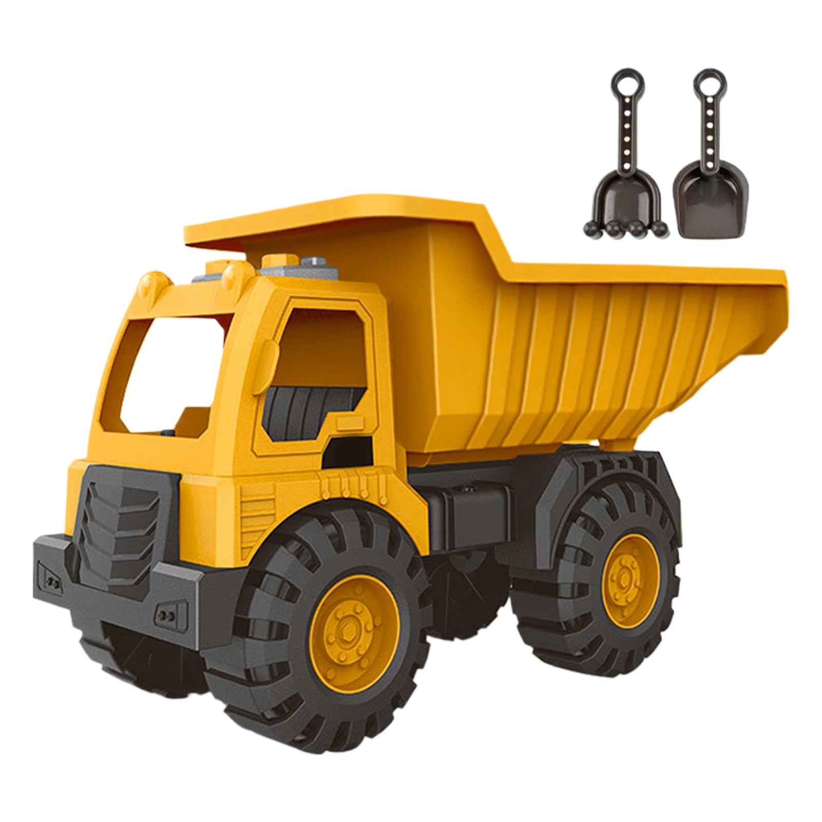 Pelleteuse pour - Kit de Jeu Durablies - Jouet de véhicule de Haute précision - Simulation d'un Camion de Construction - Équipement interactif, Outils appropriés pour Les et