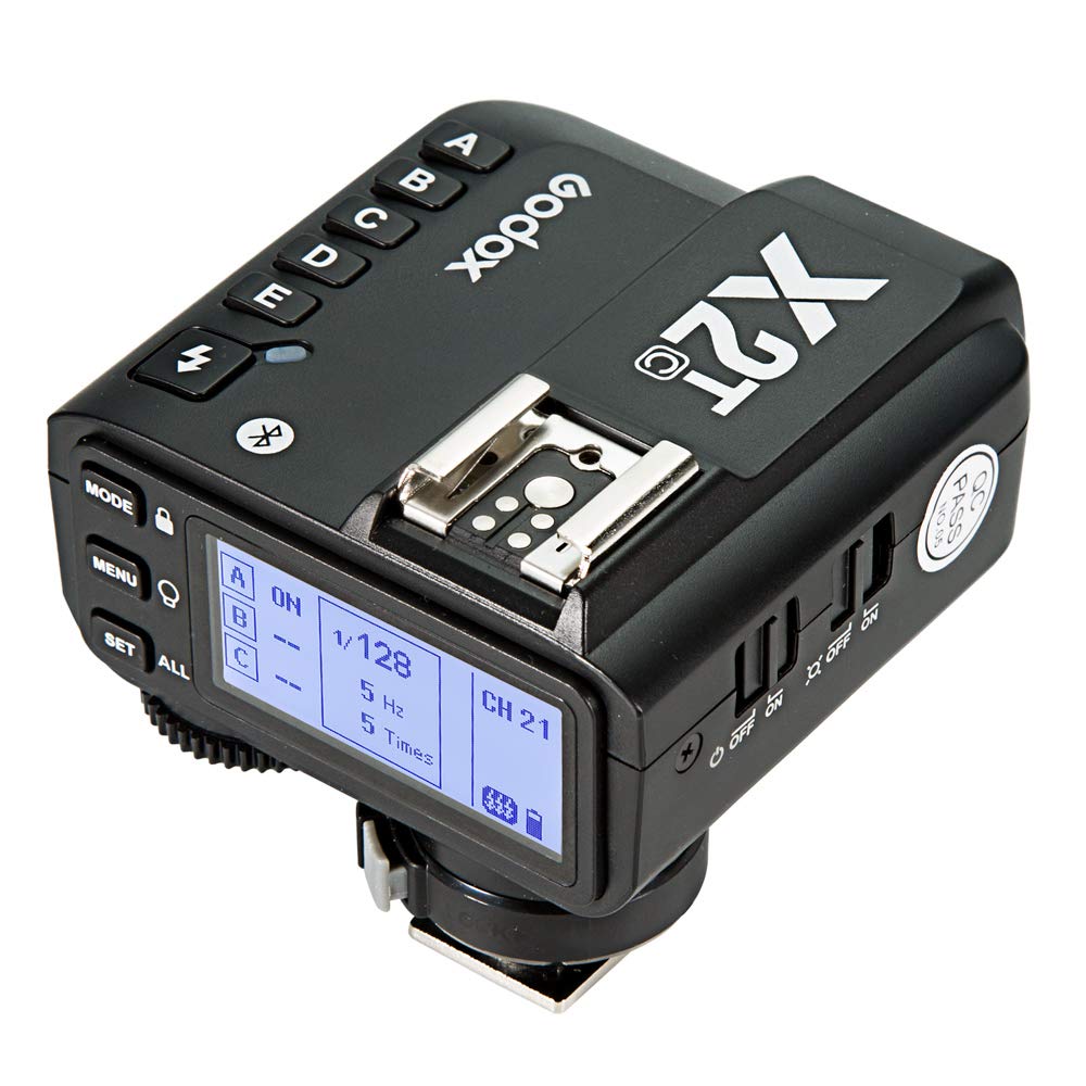 Godox X2T-C Kabelloser Blitzauslöser Sender E-TTL II 1/8000s HSS 2.4G Kabellose Übertragung mit Bluetooth Funktion für Canon EOS Kameras