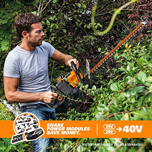 Worx WG284.9 40V 24 Inch Hedge Trimmer  thumb #8