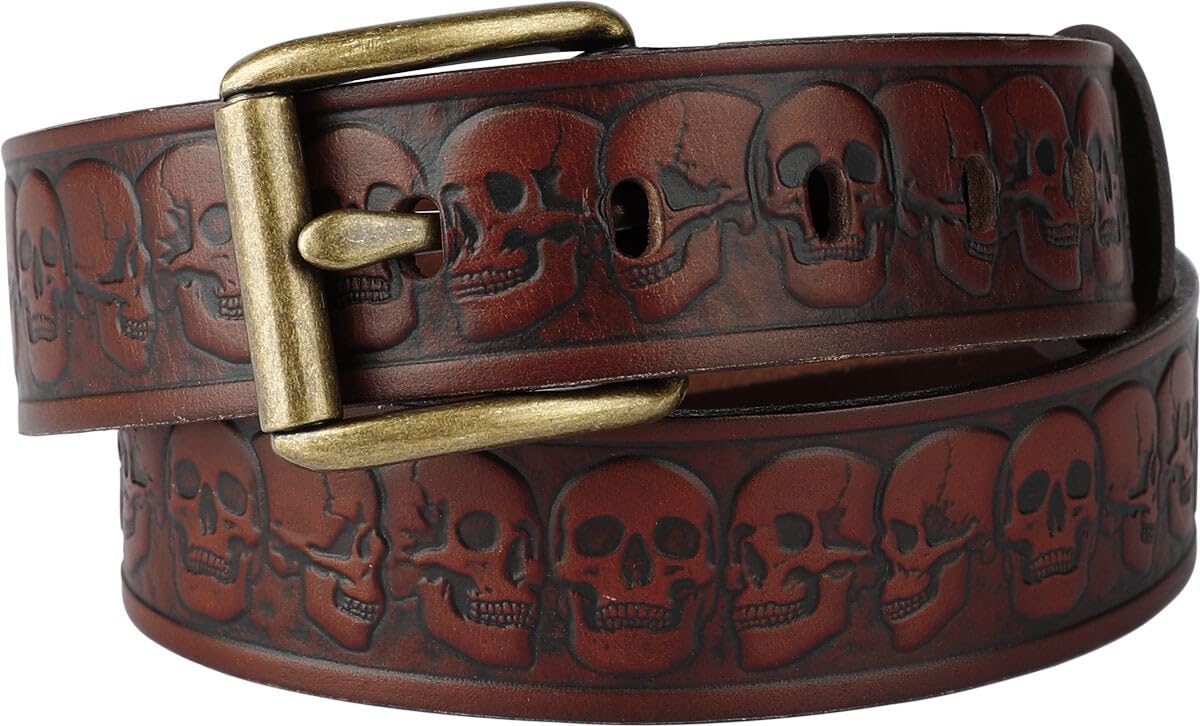 Rock Rebel by EMP Unisex Cinturón Free Spirit Marrón