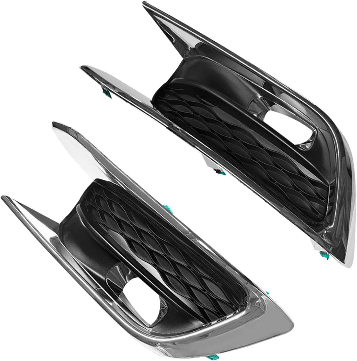 Front Bumper Fog Light Bezel Cover Driver & Passenger Side Fits for Infiniti QX60 2016-2020 622579NC1A, 62257-9NC1A