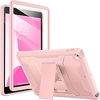 Vista 8 de Soke Funda para iPad de 9ª/8ª/7ª generación de 10.2 pulgadas (versión 2021/2020/2019), con protector de pantalla integrado y soporte, funda