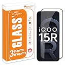 OpenTech® Military-Grade Tempered Glass For IQOO 15R (6.59 Inches) with Edge to Edge Coverage - Case Friendly, Anti-scratch and Bubble free installation kit gallery image
