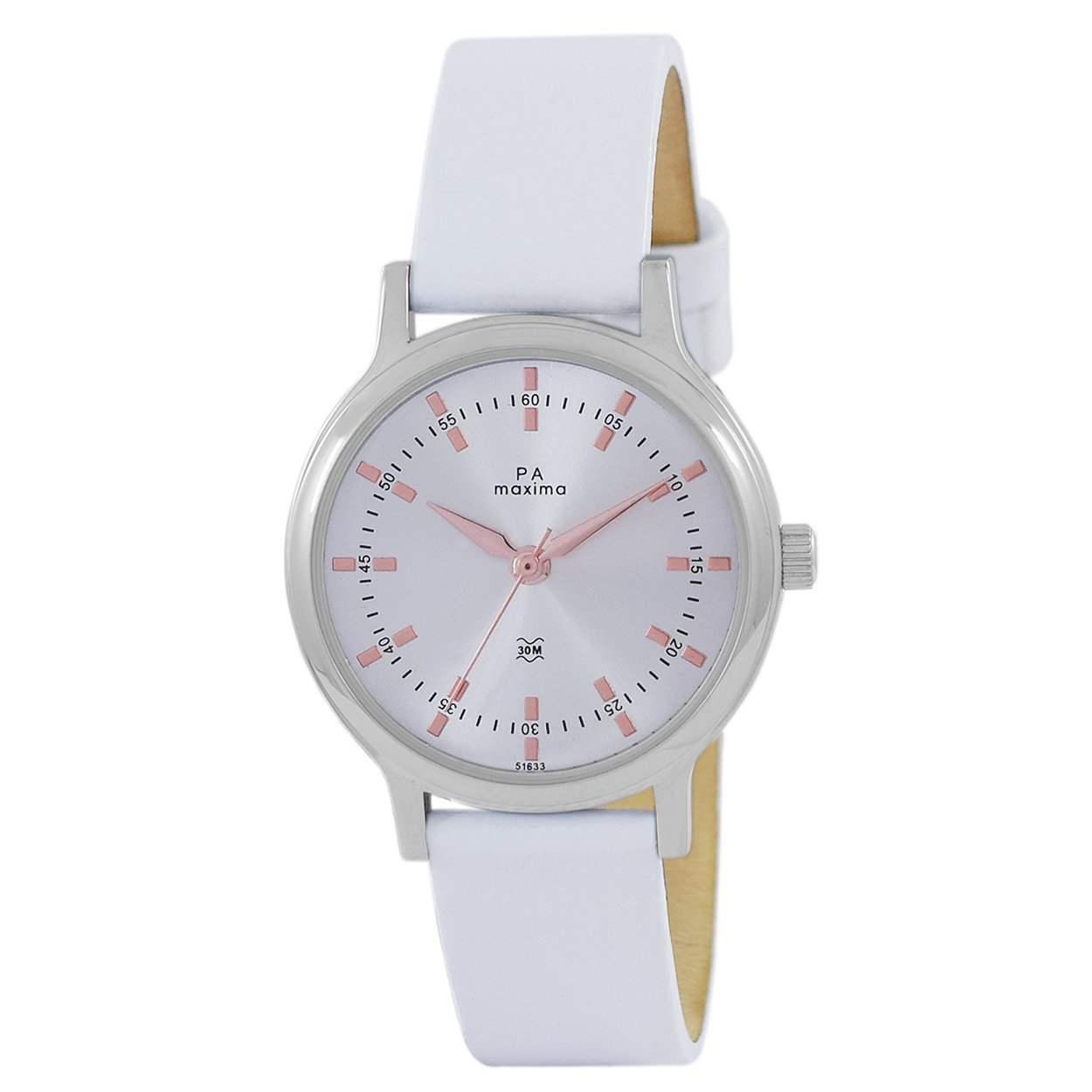 MAXIMA Leather Analog Silver Dial Women Watch - 51633Lmli, Brown Band (B07G14DHLH) Amazon Price History, Amazon Price Tracker