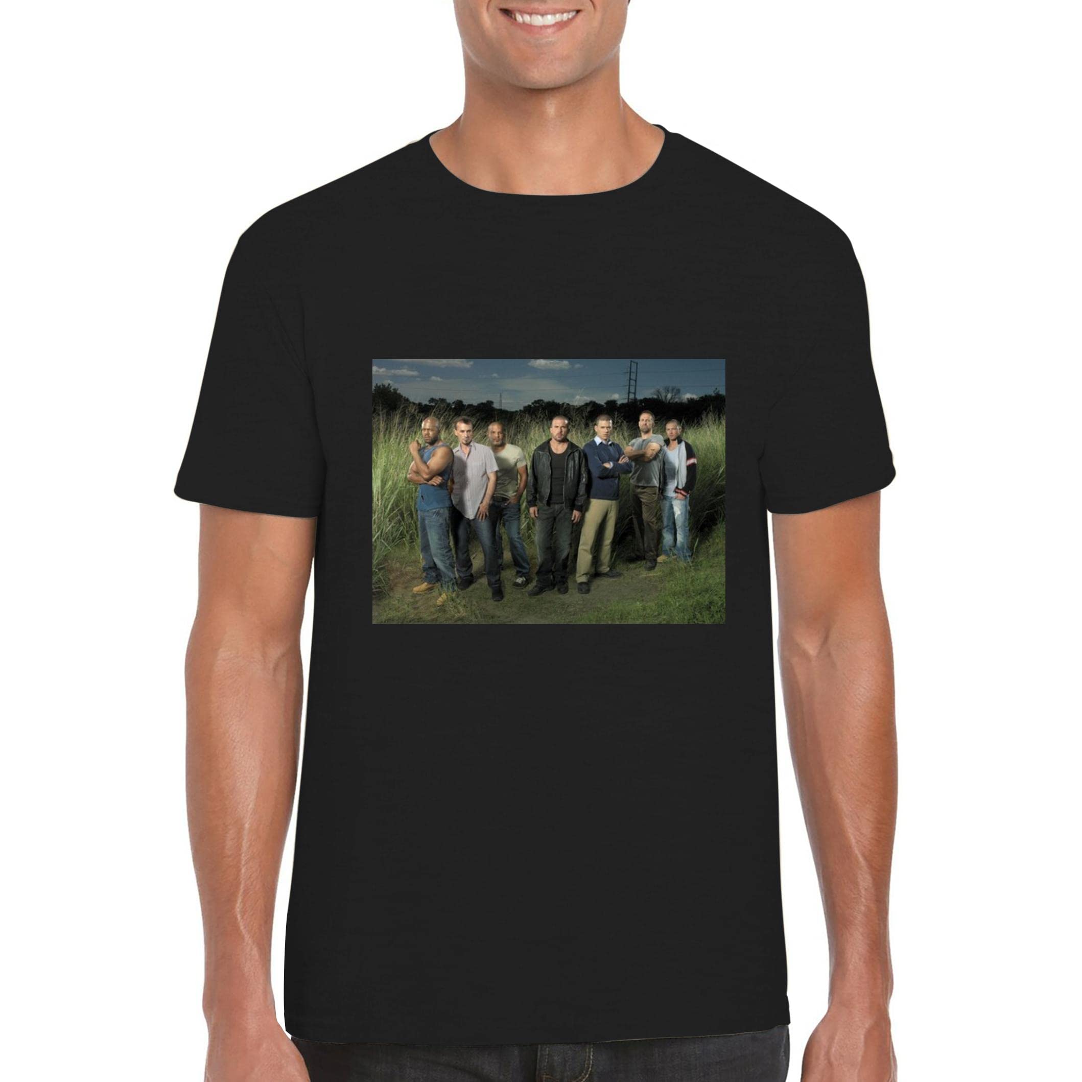 Prison Break - Men's Crewneck T-Shirt FCA #FCAG338306