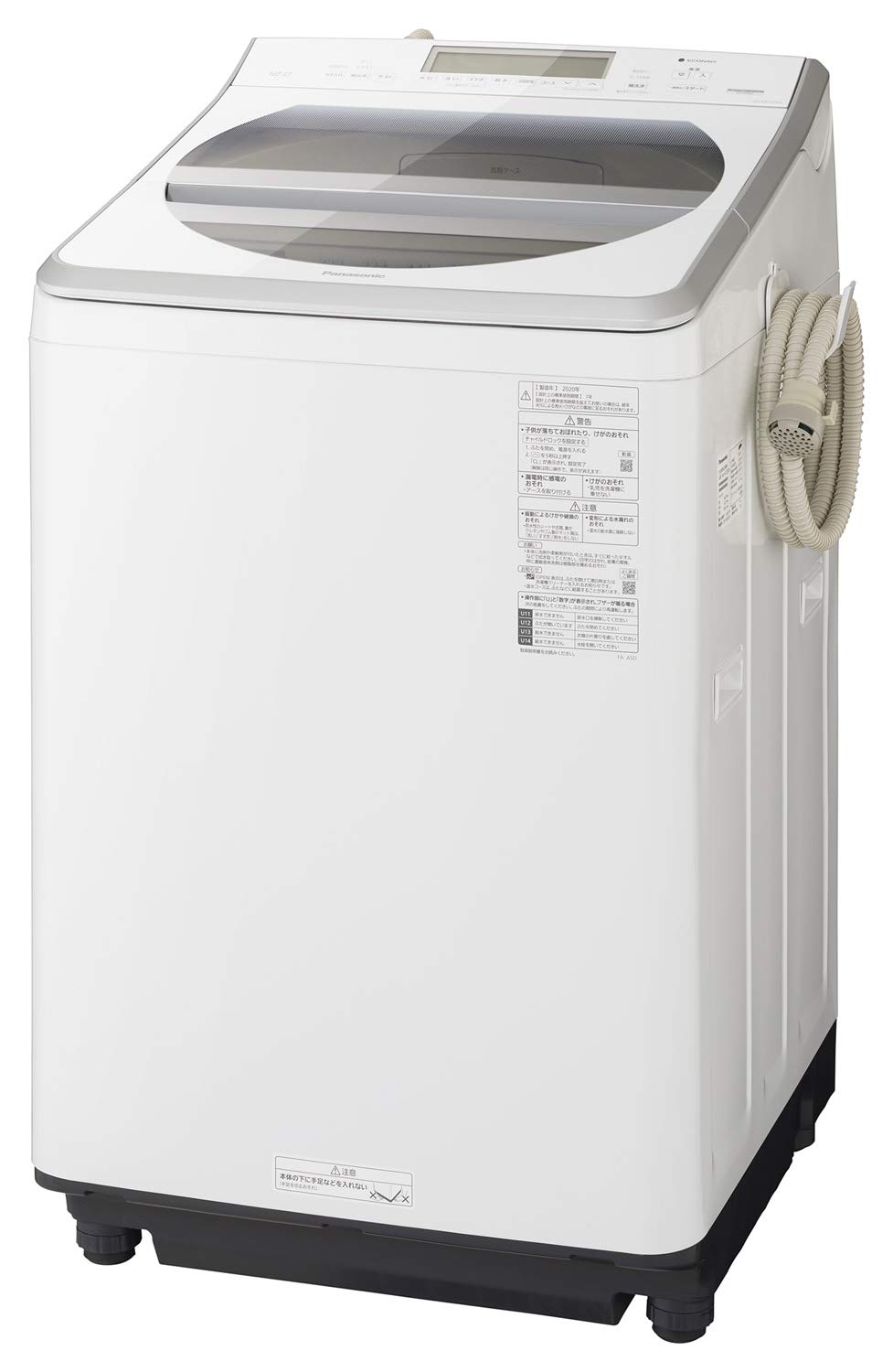 Amazon.co.jp: パナソニック 12.0kg 全自動洗濯機 温水泡洗浄W 