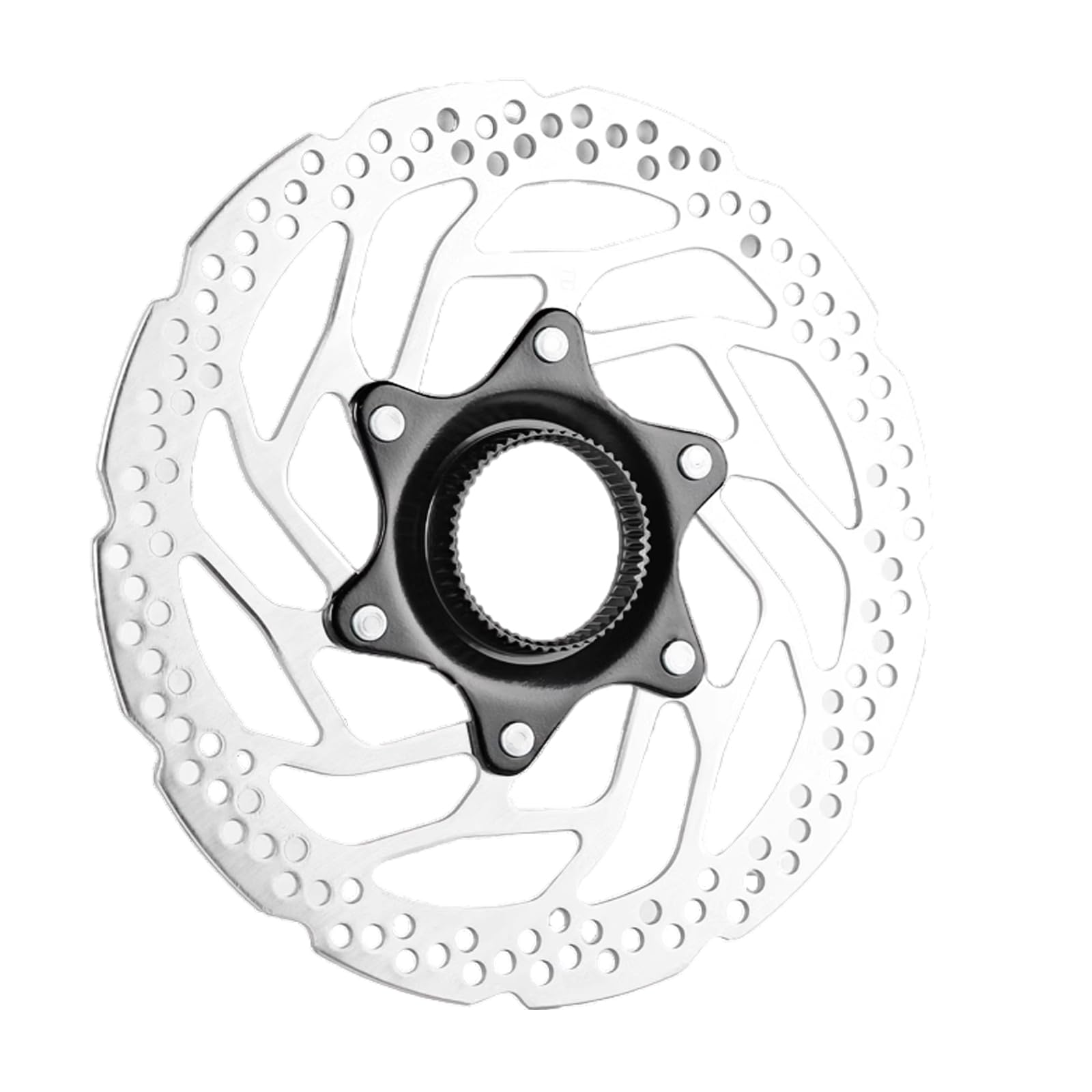 Yongness Bike Central Locking Brake Disc, Rotor 180mm Compatible with Shimano SM-RT30 Disc Brake Disc with Lock Cover - Image 2