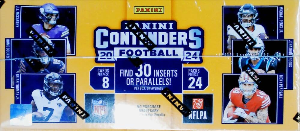 Amazon.com: 2024 Panini Contenders NFL Football Factory Sealed