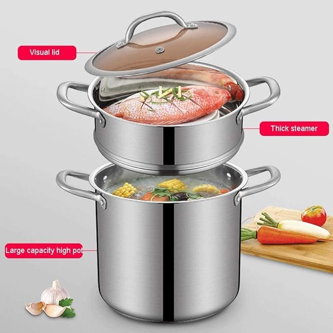 Olla a presión de acero inoxidable 0.1L YUSIWOAL miniatura 3