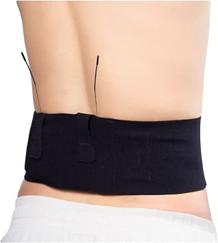 Anti-Slip Mic Belt with 2 Pockets Breathable Stretchy Microphone Belt, Reusable Mic Belts for Theatre& Film