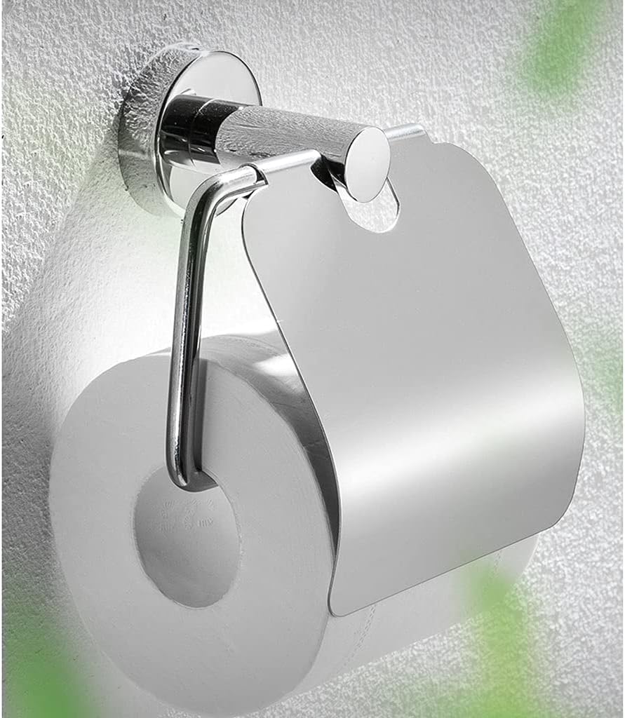 Toilet PaHolder Bathroom Accessories Toilet Paper Holder, Wall Mounted Toilet Paper Roll Holder, Polished Stainless Steel Tissue Roll Hanger for Bathroom Tissue Holder for Bathroom