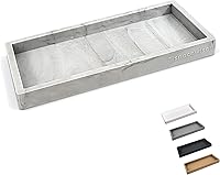 Vista 17 de Bandeja de Encimera y Tocador - 2 Piezas (11" y 7") Bandejas de Silicona Irrompibles para Cocina y Baño para Encimera, Bandeja para Dispensador