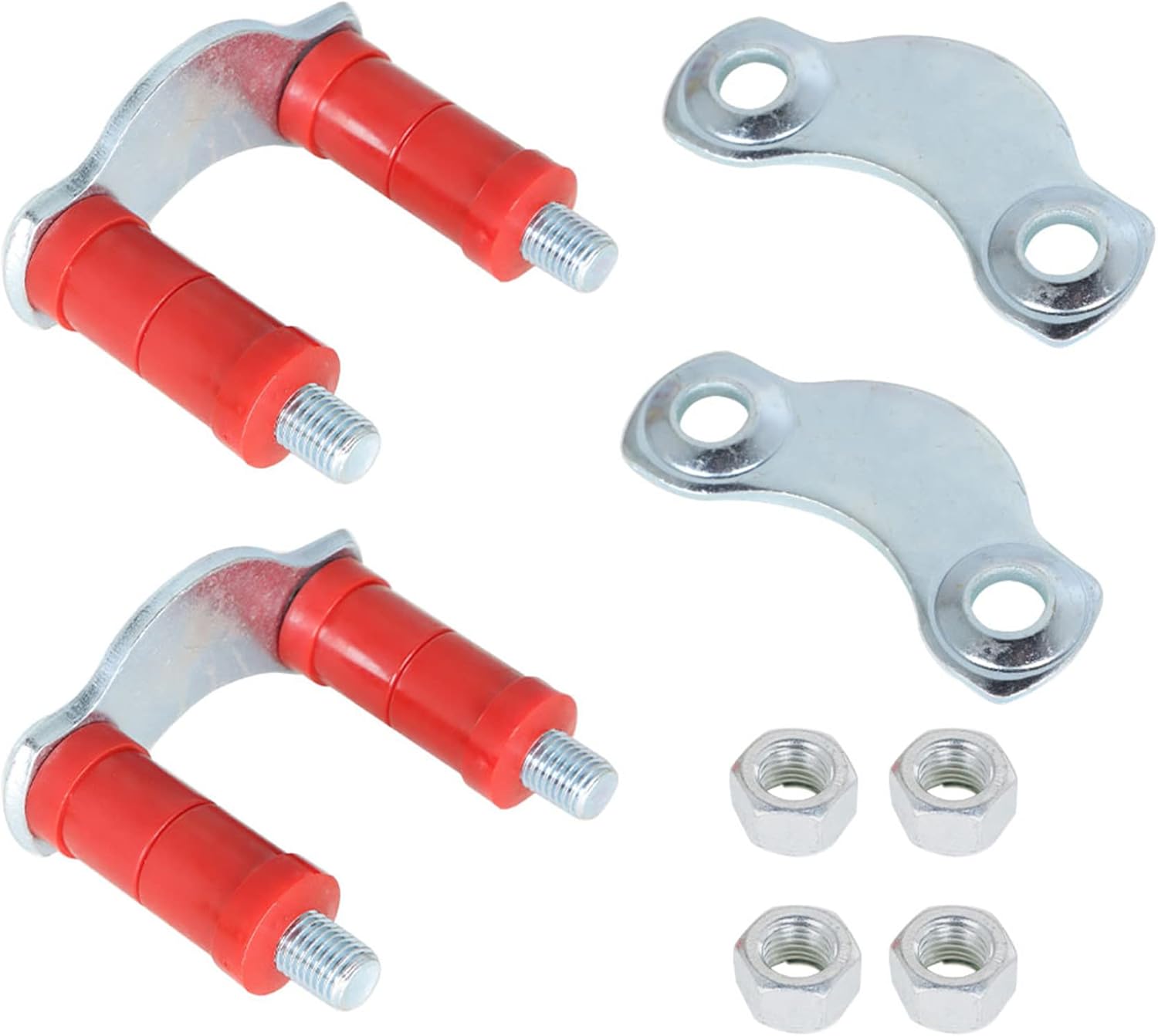 GXYWADY Replacement for 1955 55 Chevy Belair 150 210 CPP Rear Leaf Spring Polyurethane Shackle Kit