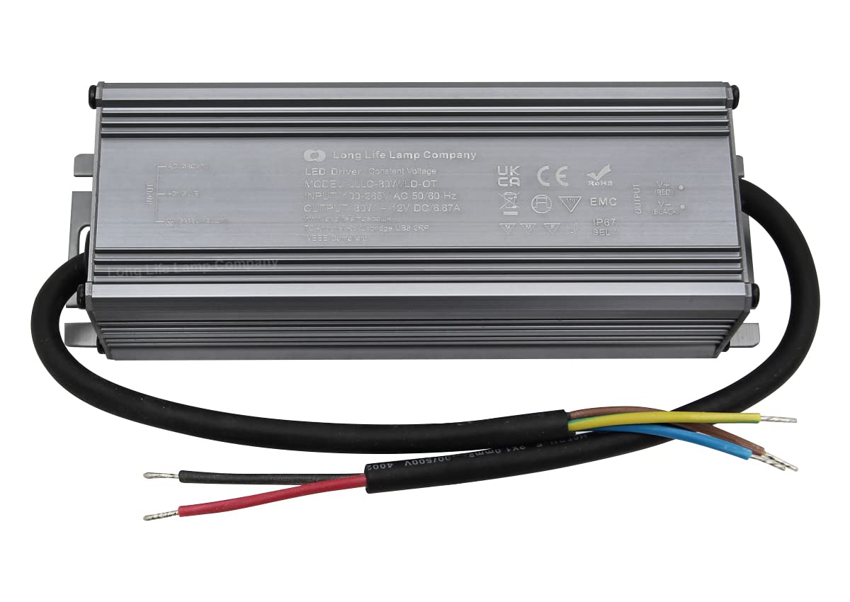 LED Driver 12v Output Low Voltage IP67 Waterproof Transformer LDOT (80)