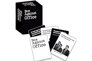 Box Against Office Party Game: The Game Where Cards Crush Dunder Mifflin Morale