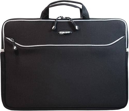 Miniatura 3 de Mobile Edge SlipSuit MESS1-173 - Funda protectora para laptop de 17.3 pulgadas, de neopreno, con asa para viajes, trabajo, negocios, mochila, color