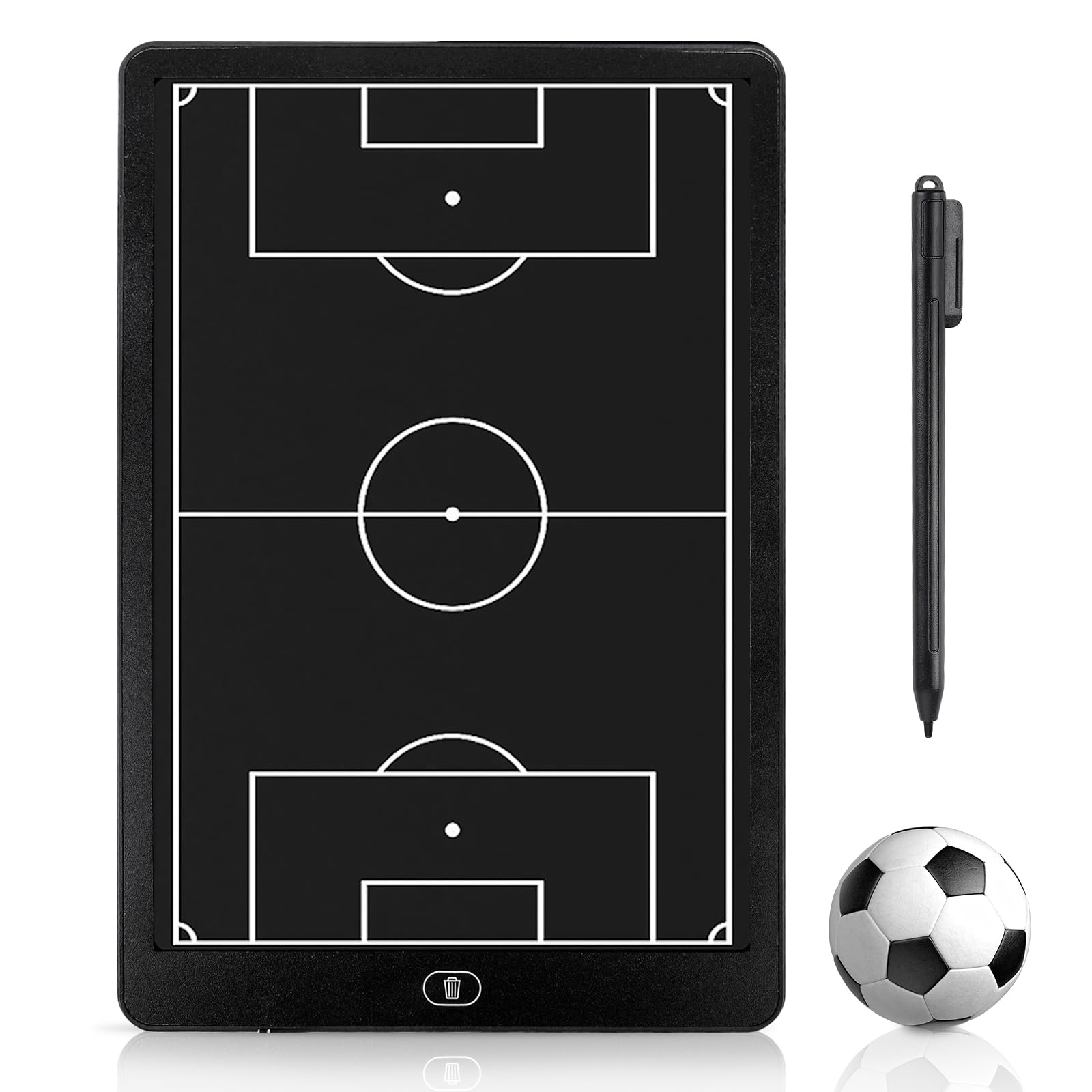 Elettronicaz Lavagnaz Tatticaz Calzcio,16 Pollici Lavagna Elettronica Per Allenatori,Scheda Tattica LCD Elettronica,Lavagna Tattica Di Calcio Per Calcio,Tattico,Calcio Orizzontale