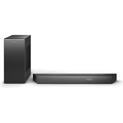 PHILIPS Audio TAB7807 Black 31CH 620Watt Max Output Dolby A