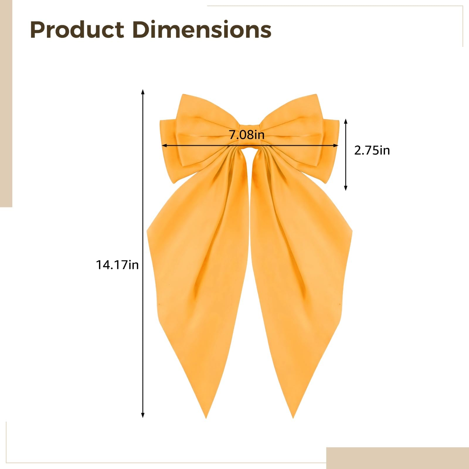 Fiocchi per capelli in raso oversize, 24 pezzi, con clip antiscivolo, grandi fiocchi da donna, perfetti per uso multioccasione, include 12 pezzi A e 12 pezzi B