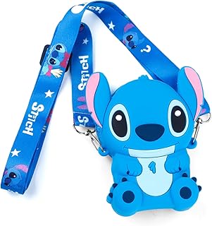 Stitch Lanyard With Wallet Stitch Purse Stitch Wallet Stitch Coin Purse Stitch Gifts for Girls Women(WA-stitch)