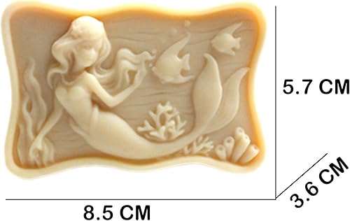 Miniatura 91 de GRAINRAIN Molde de jabón de silicona - Moldes de jabón hechos a mano para hacer jabón (11420)