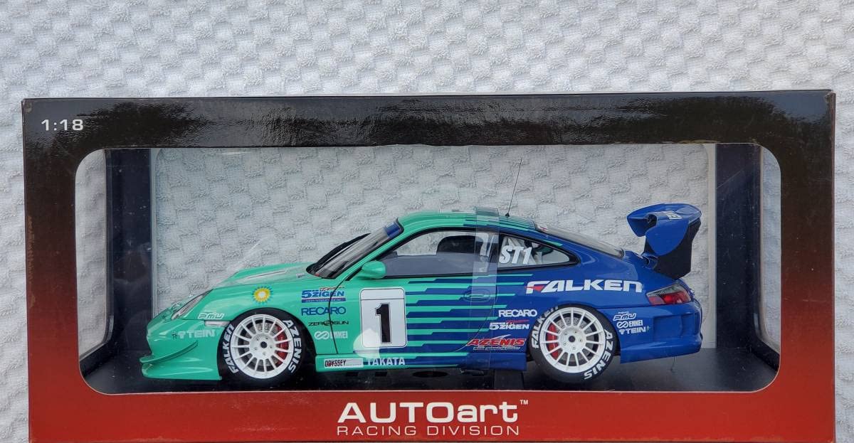 Aa 1/18 オートアート ポルシェ 911 (996) GT3 2005 スーパー耐久 No