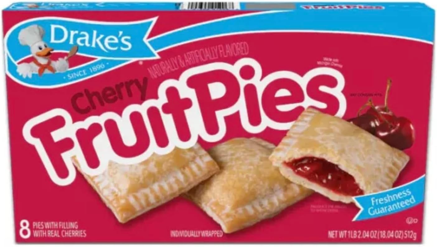 Amazon.com: Drakes Cherry pies fruit filling : Grocery & Gourmet Food