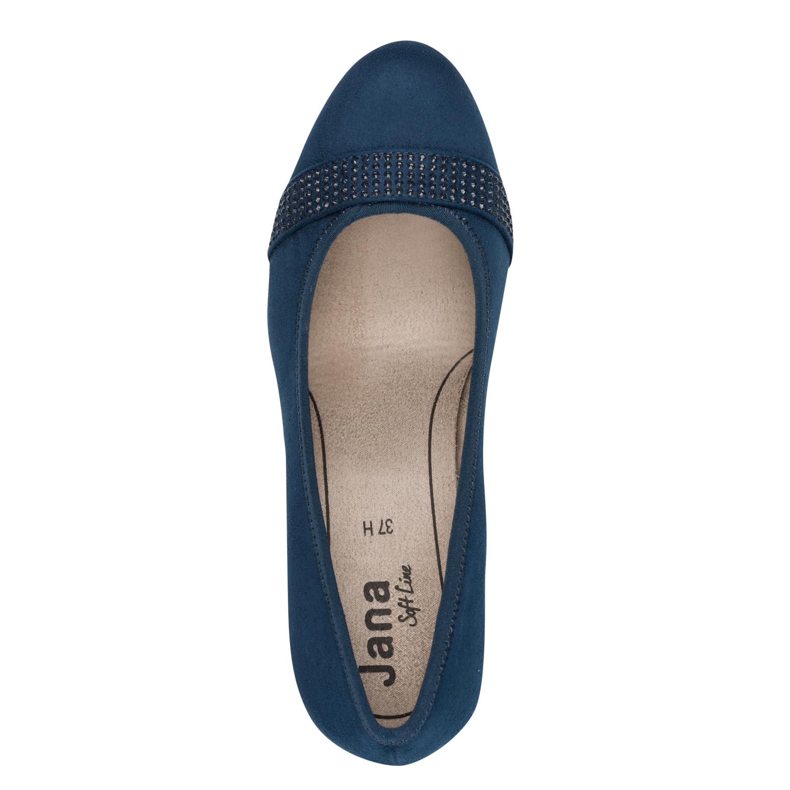 Jana Mary Jane Femme avec détails pailletés Vegan