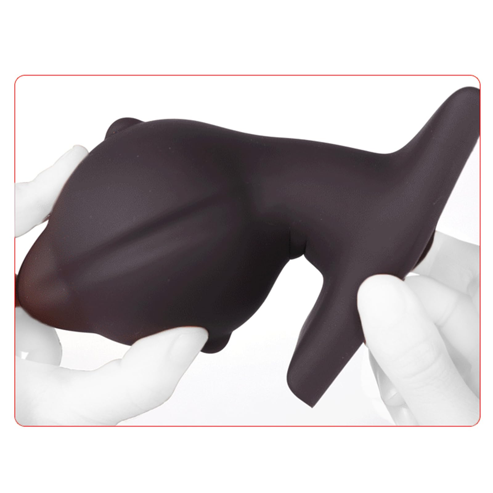 Nuovo Dildo Gigante Monster Dilatatore Anale Plug Anale con Ventosa – Plug Anale in Silicone Fantasy Dildo Anale for Uomini Donne(Black,XL)
