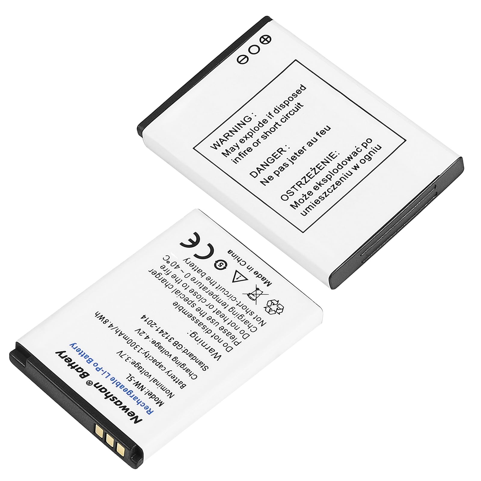 vhbw Batterie Compatible avec T-Mobile 4G, Sensation 4G téléphone Portable (1700mAh, 3,7V, Li-ION