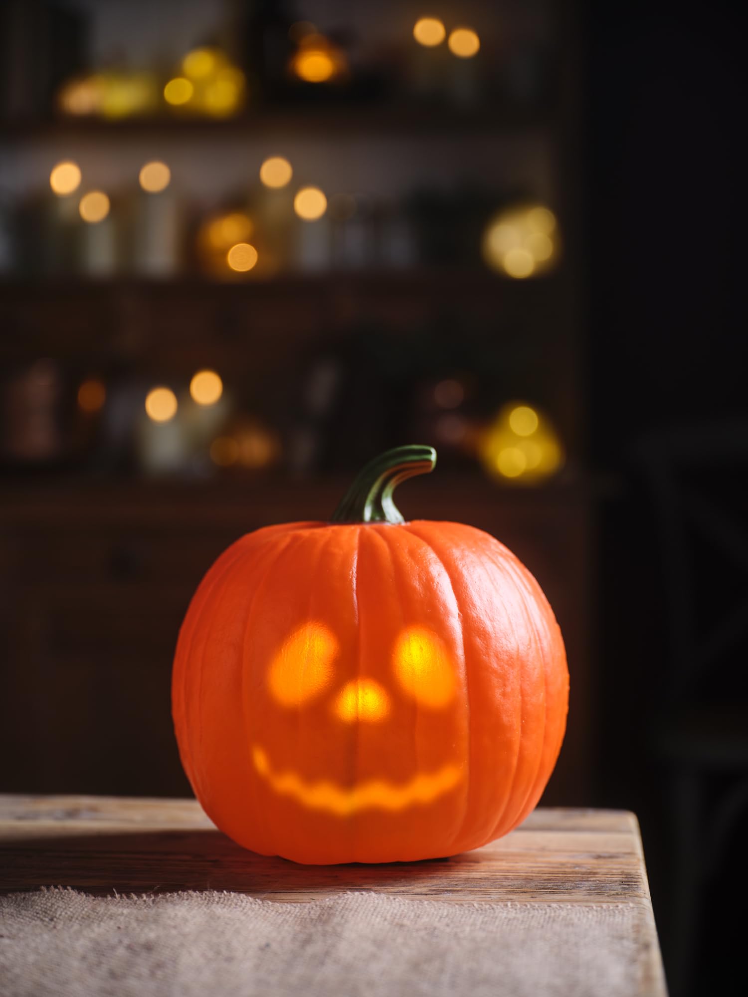 Animated Talking Pumpkin Light Up Halloween Decoration