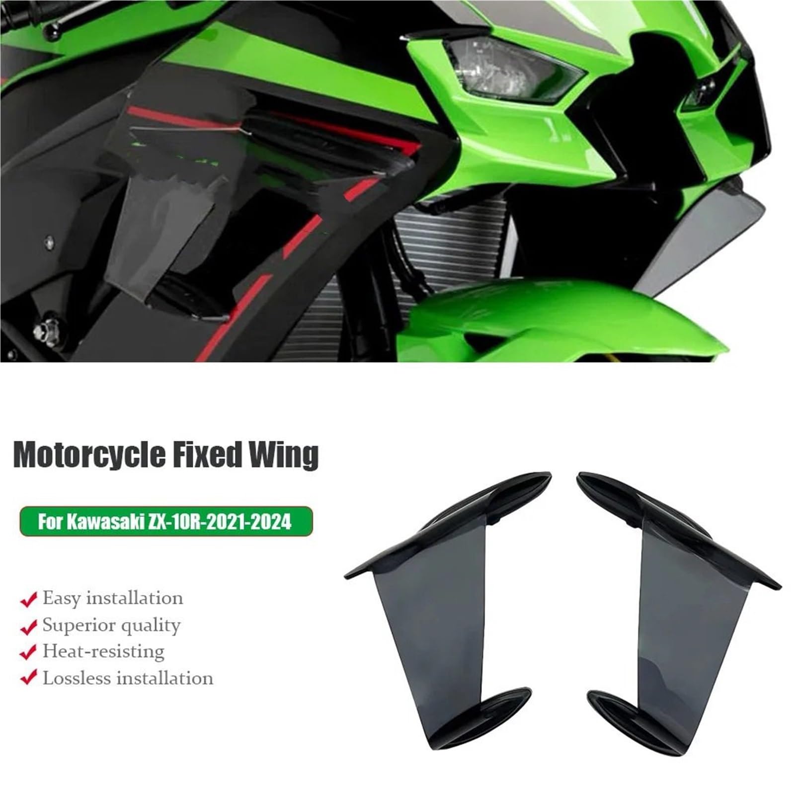 Amazon.co.jp: バイクのスポイラー Kawasaki ZX-10R ZX10R