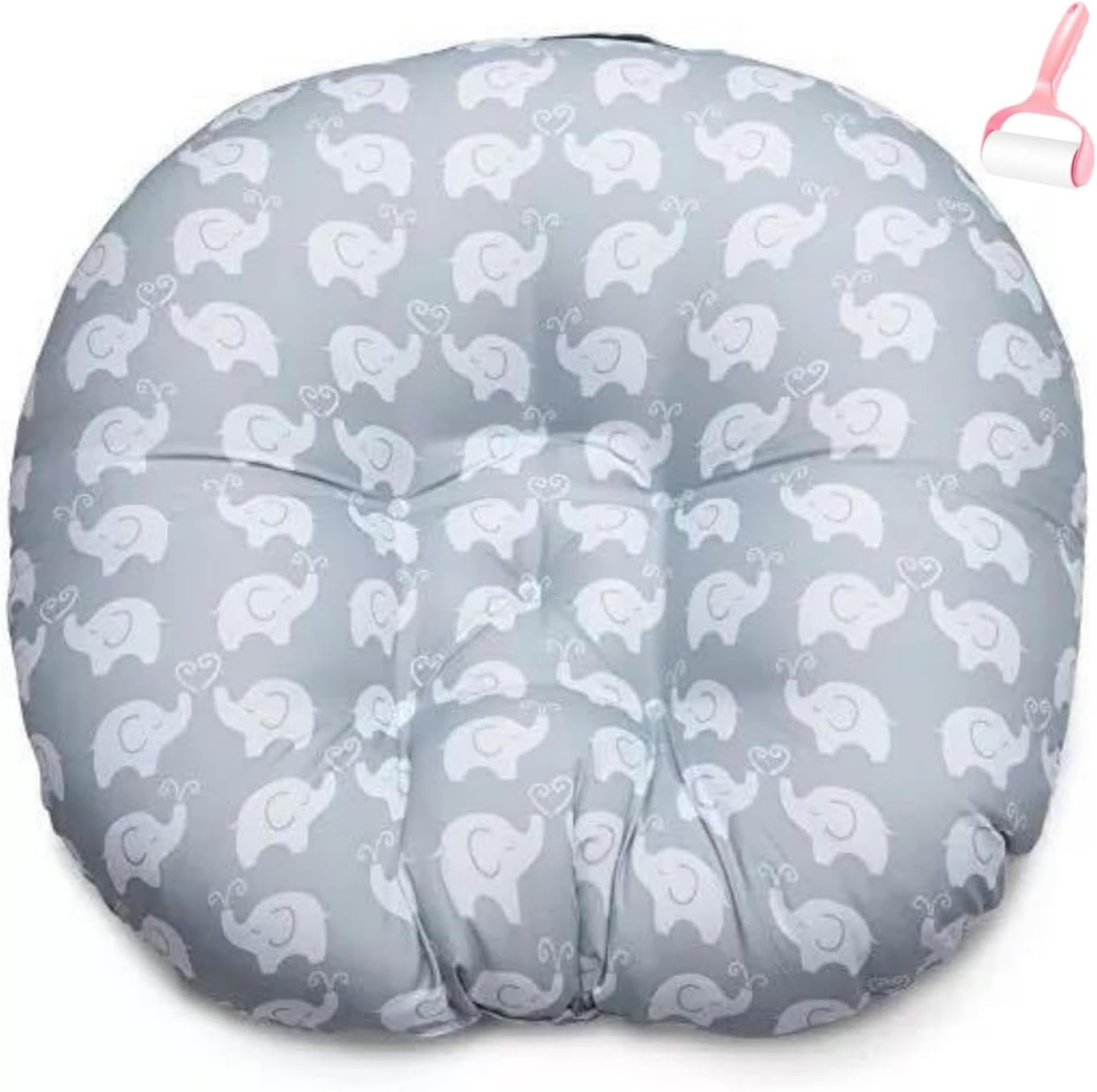 Nest Sleeper Pillow with Cotton Cover,Cartoon Portable Lightweight Lounger Pillow,Multifunctional Removable Soft Comfortable Lounger Pillows (Color-M, 23.6x21.6in)
