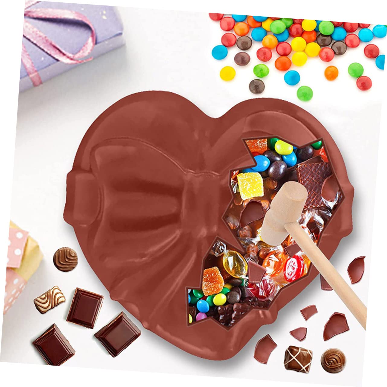 ABOOFAN 4piezas Molde De Para Hornear Forma De Para Chocolates y Pasteles Material De Alimenticio Para Celebraciones y Casa