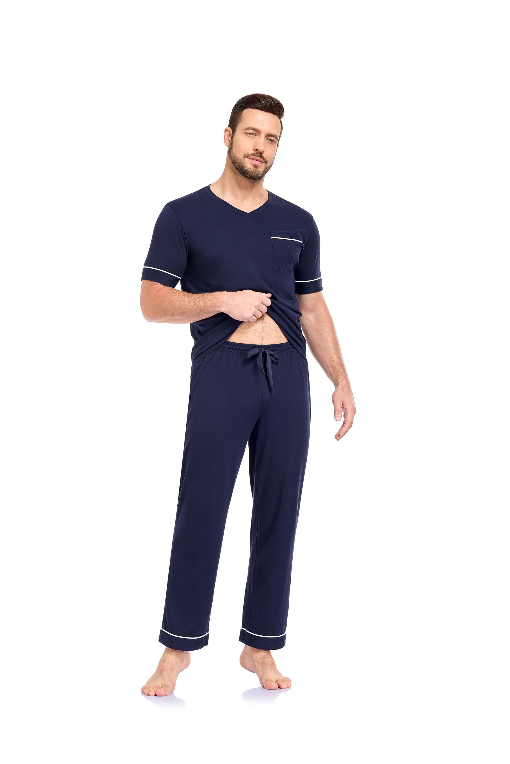 EA'S SECRET Baumwolle Schlafanzughose Pyjama Lounge Bottoms