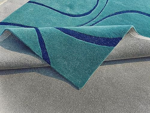 Image of Soft Pure Woolen Modern Collection Tufted Carpet for Living Room,Bedroom'Kitchen and Hall (5 X 7) Feet