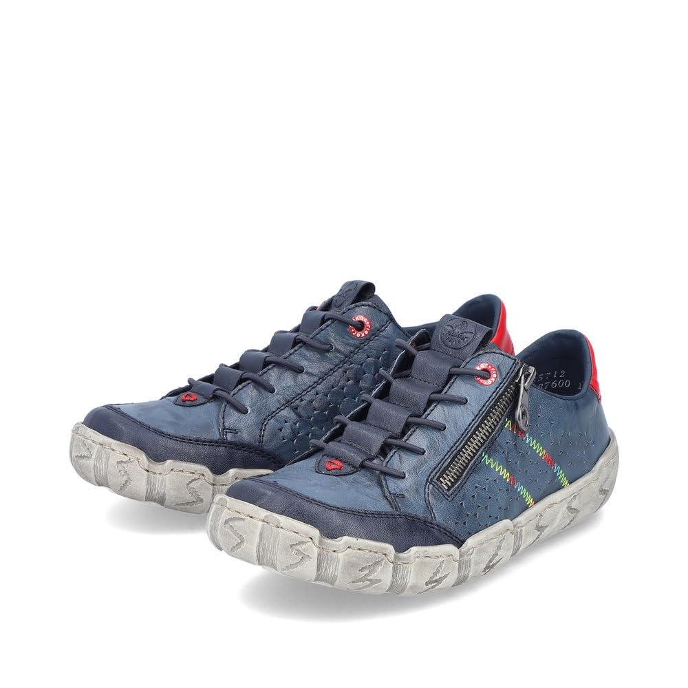 Rieker Damen Low-Top Sneaker L0357, Frauen Halbschuhe