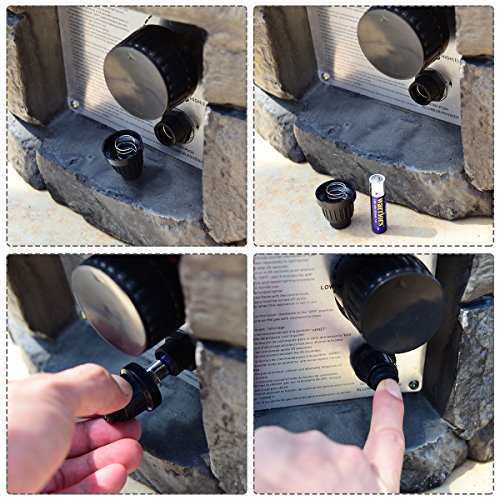 Toolsempire Outdoor Propane Fire Pit, 28" Gas Fire Pit 40,000 Btu Stone Look Firebowl With Etl Certification, Lava Rock & Pvc Cover, Patio Propane Fire Pits For Outside, Camping, Party(Gray) #TOP4