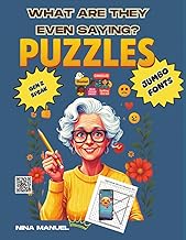 Sponsored Ad - WHAT ARE THEY EVEN SAYING? PUZZLES: JUMBO FONT WORD SEARCH 92 PUZZLES WITH EXPLANATIONS OF YOUR GEN-Z NEW SPEAK. (PUZZLES FOR SENIORS)