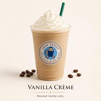 Vanilla Creme Drink Mix, 3 lb Bag | Java Frost Frappe, Smoothie & Hot Beverage Powder