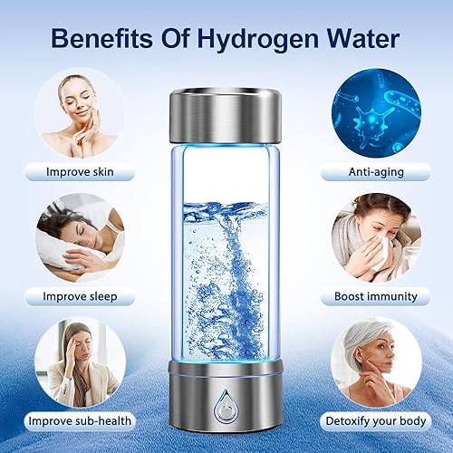 Miniatura 4 de La botella de agua de hidrógeno BAVAP es un generador de agua de hidrógeno de 3 propósitos, separación de hidrógeno-oxígeno, que genera más de 2000