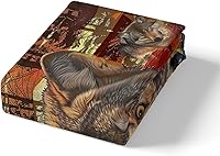 Vista 110 de jejeloiu Sea Turtle Sheet Set Ocean Creature Themed Sheets with Deep Pocket Fitted Sheet Sea Underwater World Bed Sheets Set Bed Reptile Tortoise