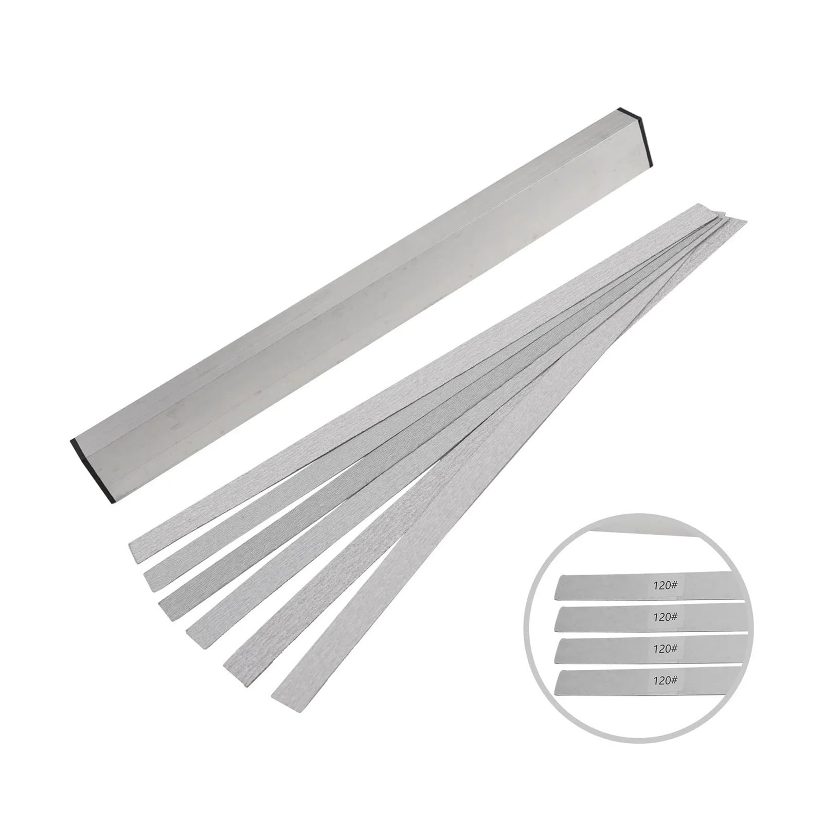 Light Fret Bar Six Grit Neck Leveler