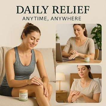 TotalRelief Magnesium Cream - Joint Relief Cream with Mineral Delivery Formula, MSM & Arnica Fast Absorbing, Non-Greasy Topical for Everyday Joint & Muscle Comfort