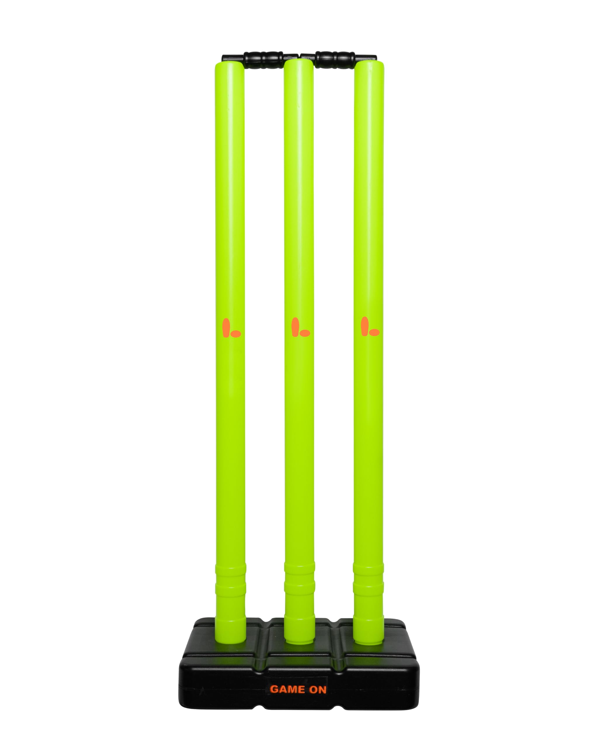 Plastic Cricket Wicket Set with 3 Stumps, 2 Bails & Base – Durable Practice Stumps for Backyard, Training & Matches-image-42