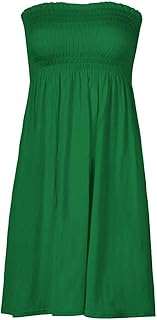 robe verte bustier